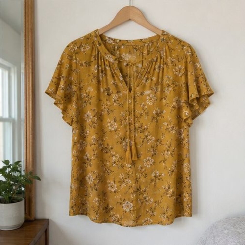 Ivory Wrap Blouse